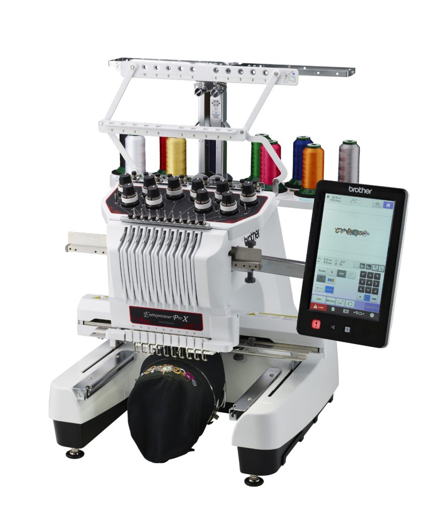 Brother Entrempreneur Pro PR1050x multi needle embroidery machine