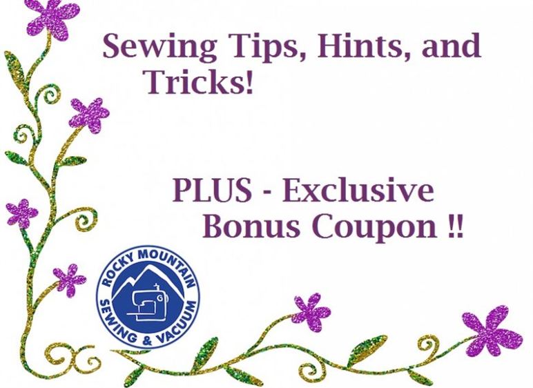 Sewing Tips – “Why Didn’t I think of that?” Hints