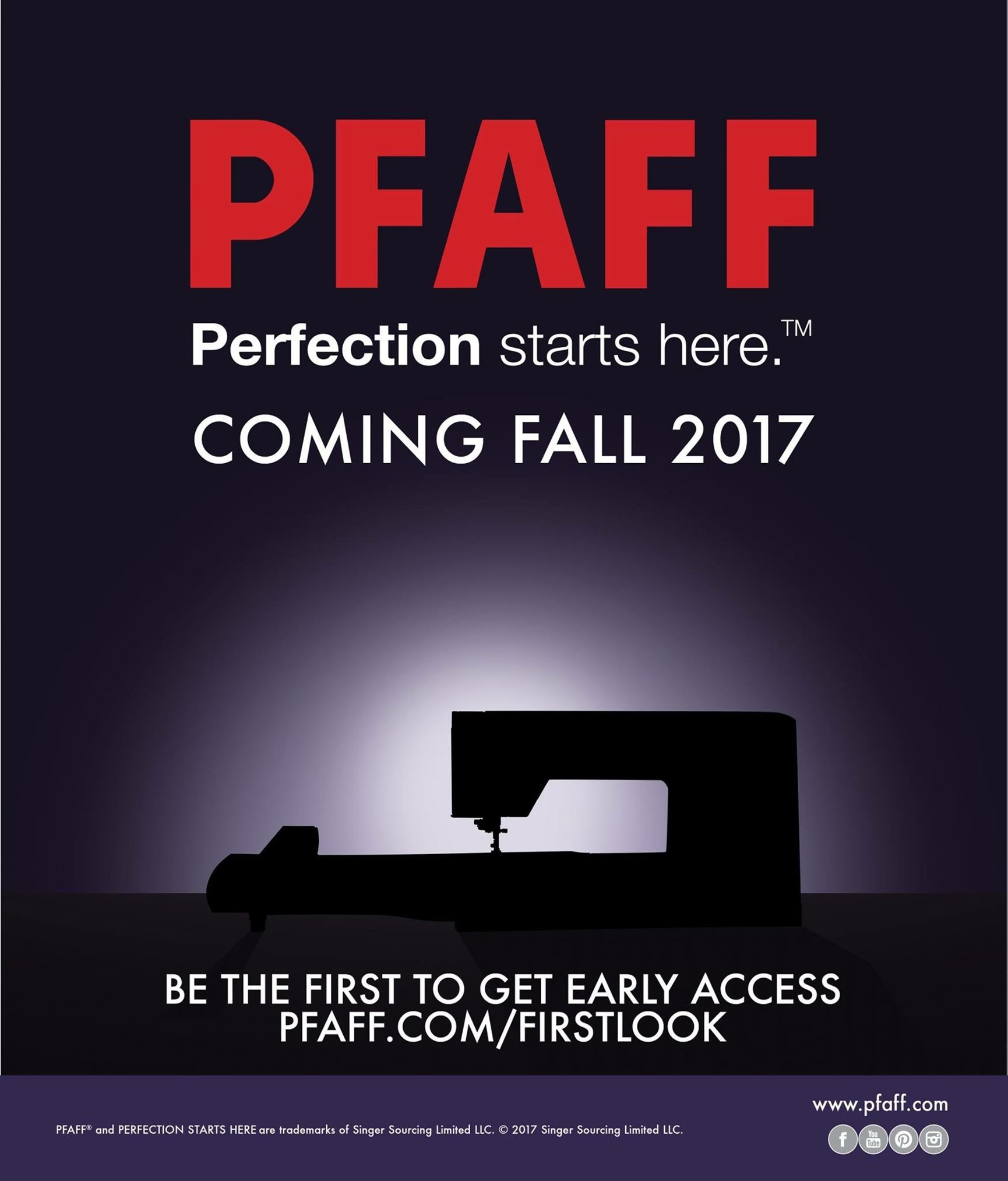 PFAFF® Unveils the New Creative Icon Sewing and Embroidery Machine!