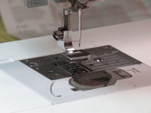 Photo of Brother sewing machine feet for gathering fabric