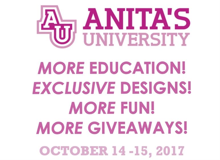 Coming Soon: Anita’s University, October 14 – 15
