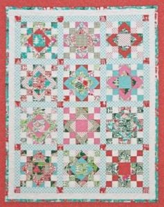 Photo of quilt from Modern Christmas, book featured in November Sew Fun