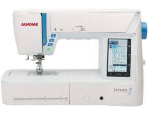 One of new Janome Sewing Machines the Skyline S7