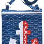 Kimberbell Crossbody Nautical bag featured at February Sew Fun