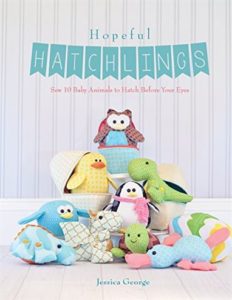 Photo of animals that are included as patterns in the Hopeful Hatchlings for March Sew Fun