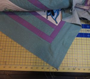 Completed Mitered Quilt Border