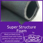Photo of Super Structure Foam for cosplay costumes