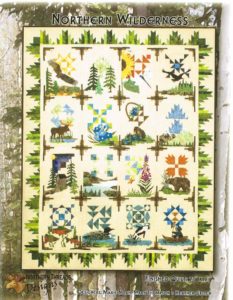 Photo of cover of Northern Wilderness quilt pattern