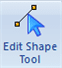 Edit Shape Tool icon in Brother's BES4 Dream Edition