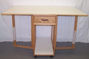 Unique Sewing Furniture cutting table give-away