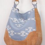 Variation of Holly Hobo Bag pattern presented in September Sew Fun