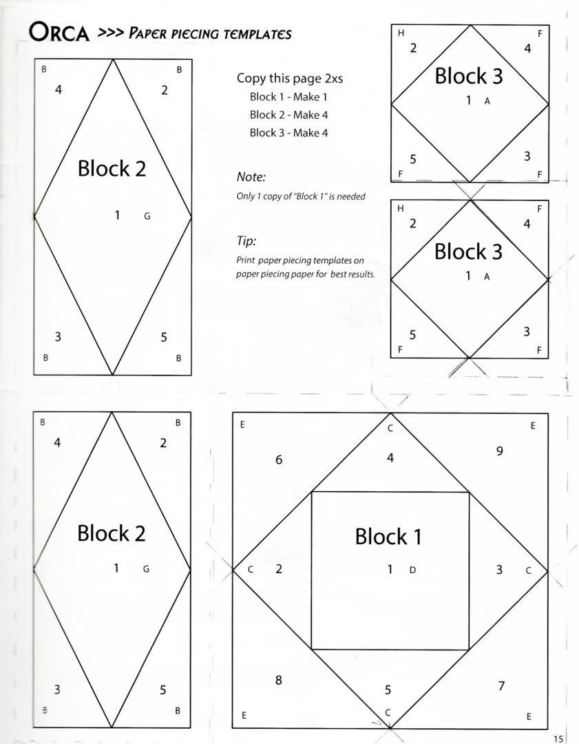 Piece by Piece: The Beauty of Paper Piecing With the Add a Quarter ...