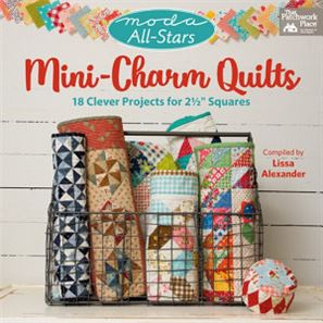 Photo of cover of Mini-Charm Quilts book for October Sew Fun