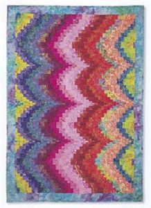 sample bargello quilt for January Sew Fun