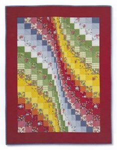 sample bargello quilt for January Sew Fun