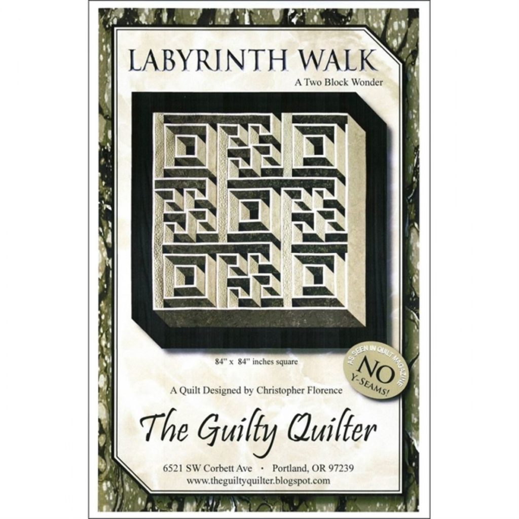 Labrynth Walk Quilt pattern for June Sew Fun