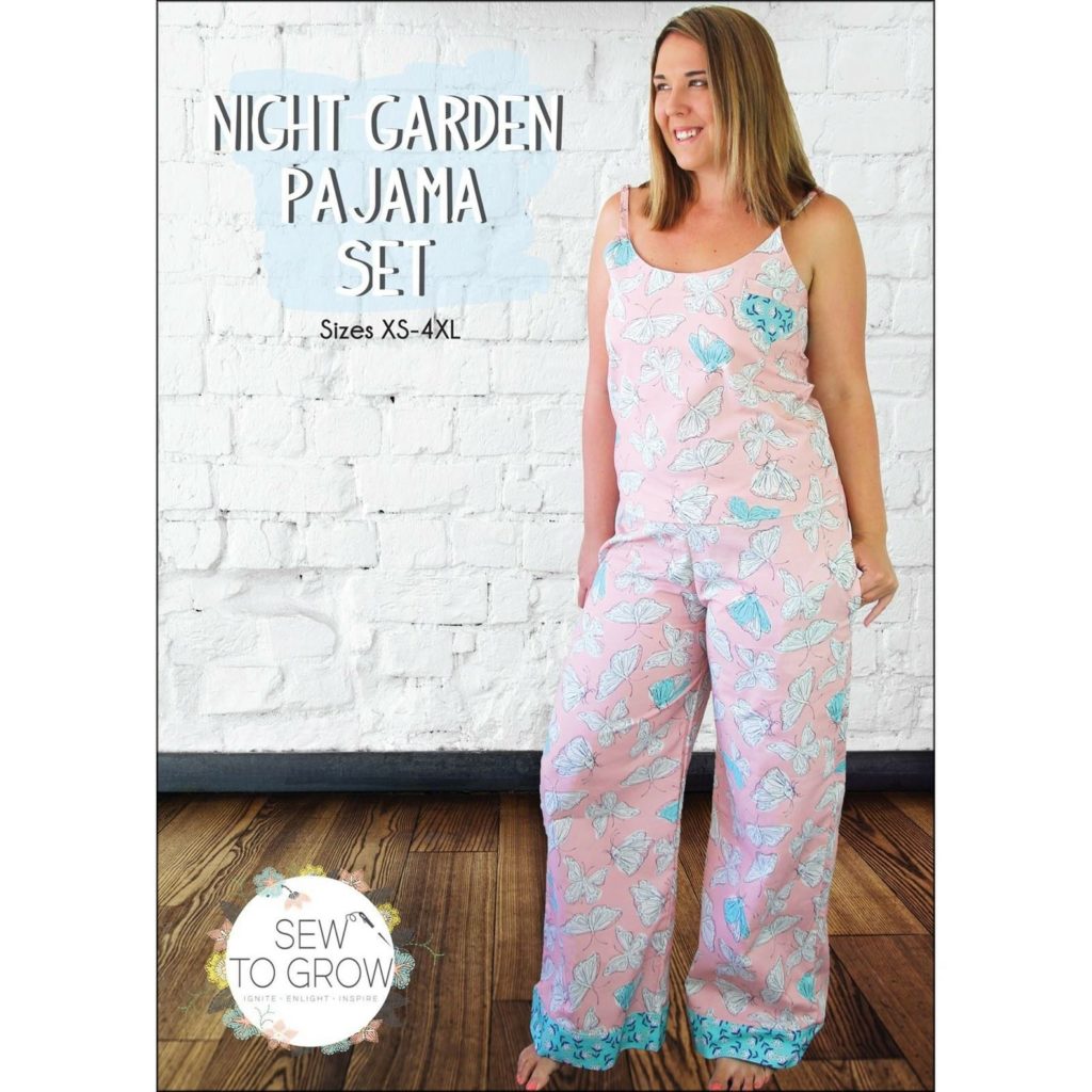 Night Garden PJs pattern for June Sew Fun