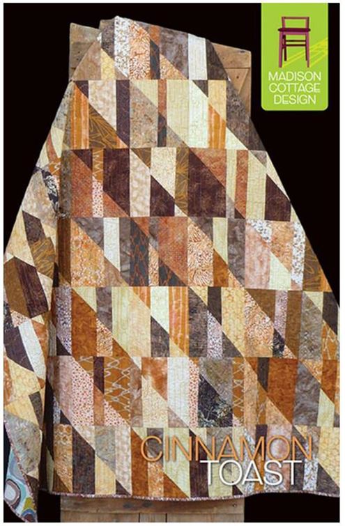 Photo of Cinnamon Toast quilt pattern for July Sew Fun