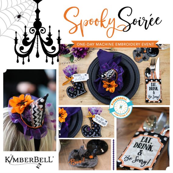 Graphic for Kimberbell Spooky Soiree one of October Events