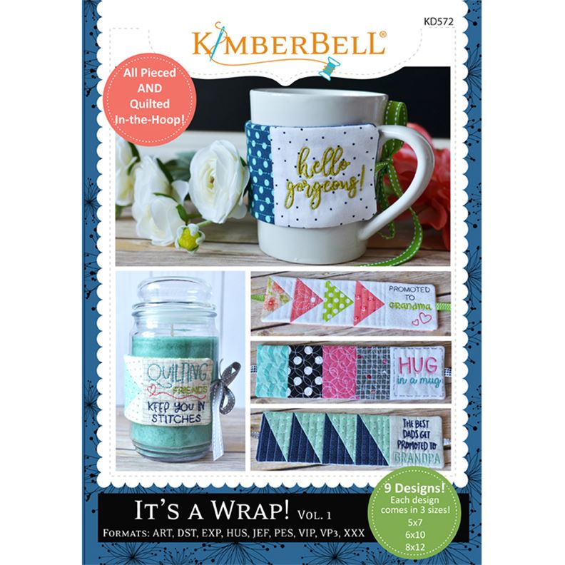 Photo of Kimberbell mug wrap embroidery patterns