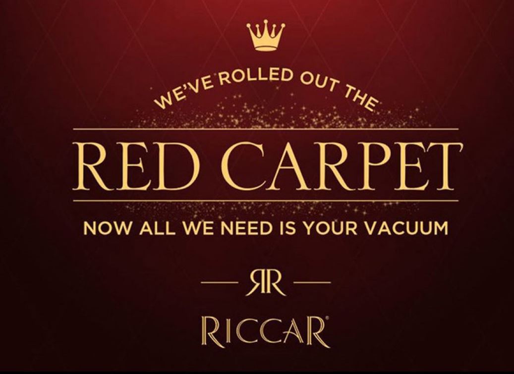 Roll Out The Riccar Red Carpet