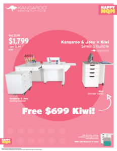 Free Kiwi Cabinet with Kangaroo & Joey Purchase