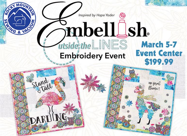 Graphic for Embellish March event
