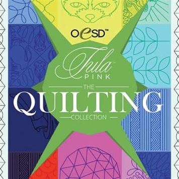 PPhoto of the CD cover for the Quilting collection by Tula Pink on OESD