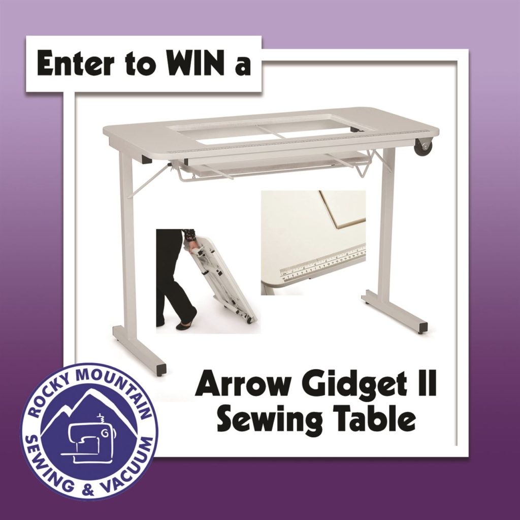 Win an Arrow Gidget II Sewing Table