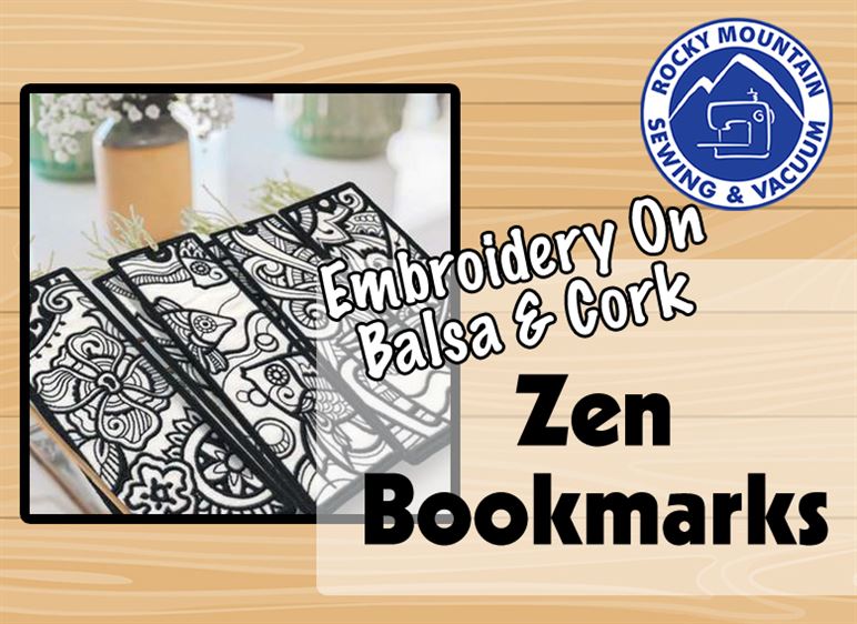 Zen Bookmarks on Cork and Balsa