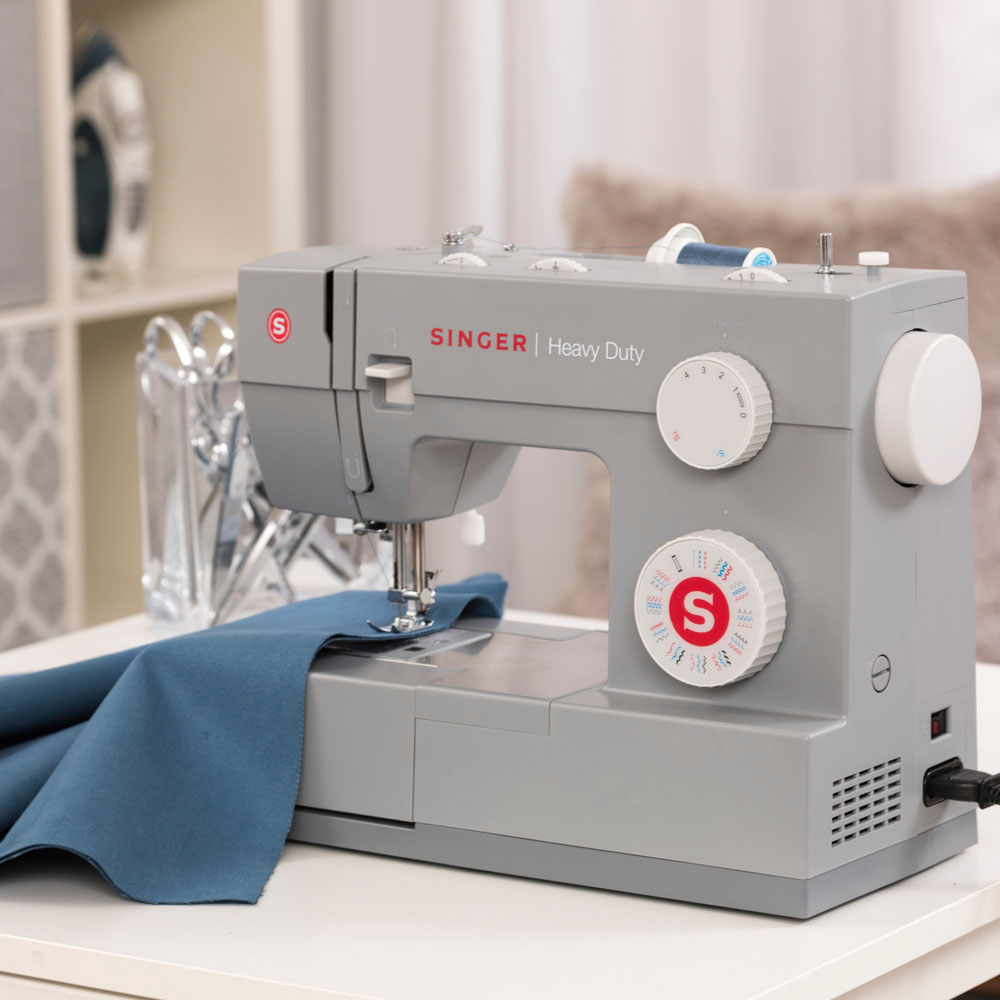 Singer Heavy Duty 4452 Electric Sewing Machine - Gray