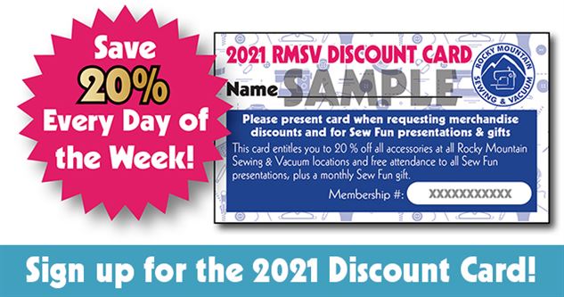 RMSV Discount Card