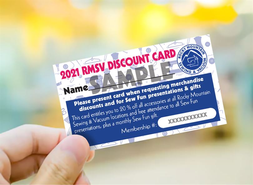 RMSV Discount Card Front