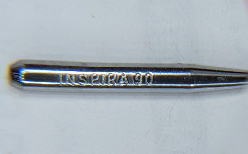 Magnification of Inspira 90 needle