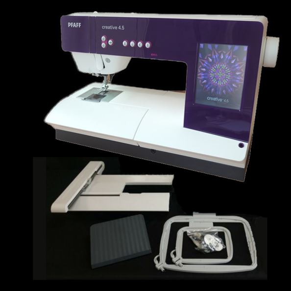 PFAFF Creative 4.5 with small embroidery unit