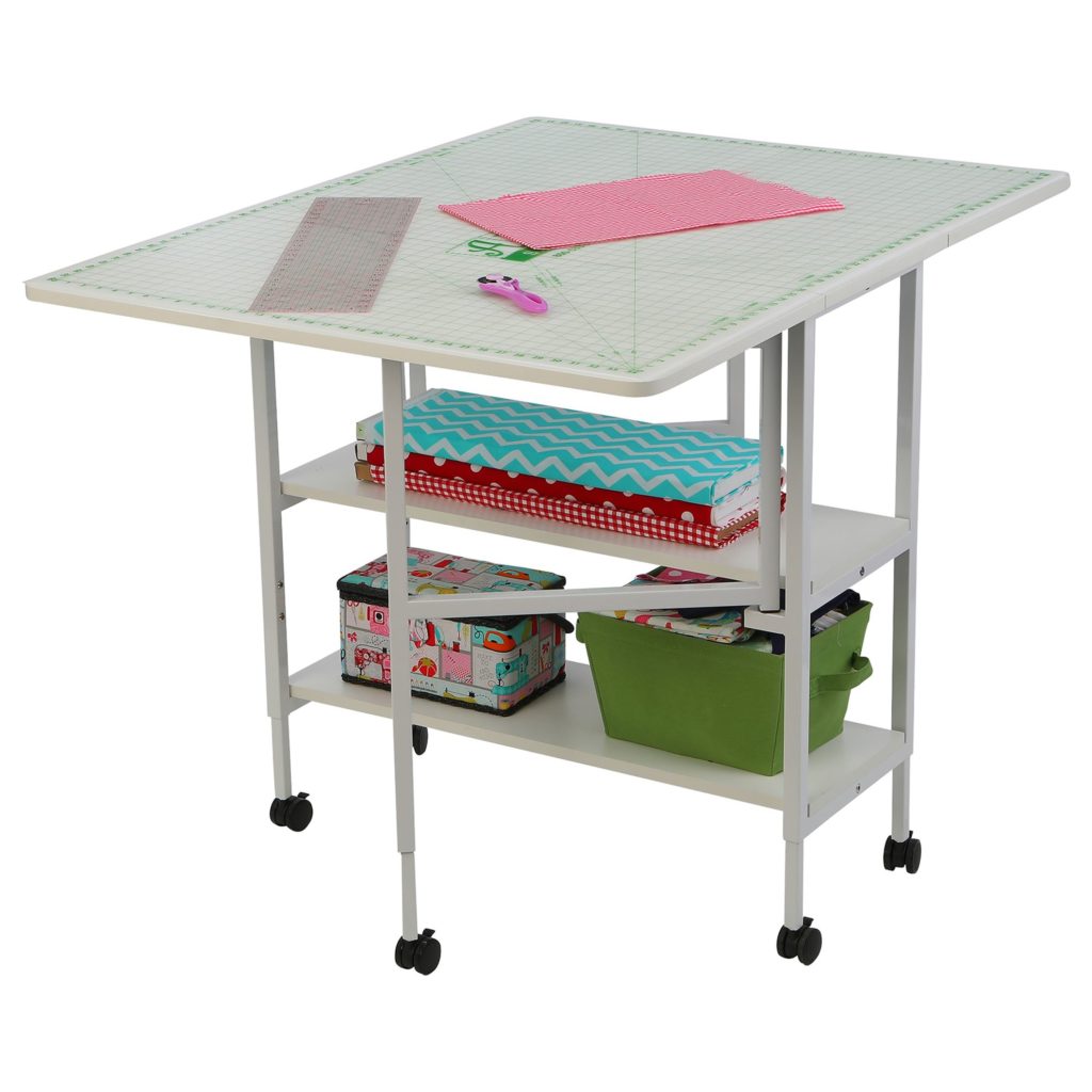 Arrow Dixie Cutting Table open with Cutting Mat