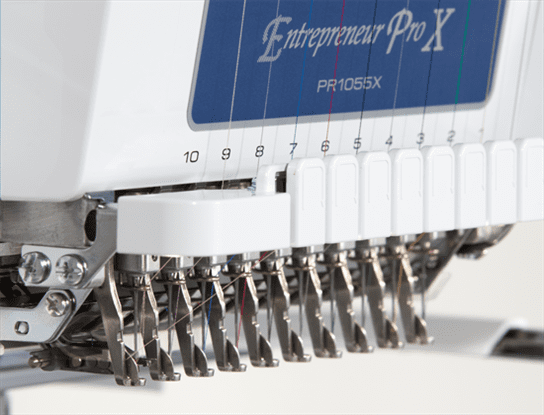 Brother Entrepreneur Pro X PR1055X automatic needle threading
