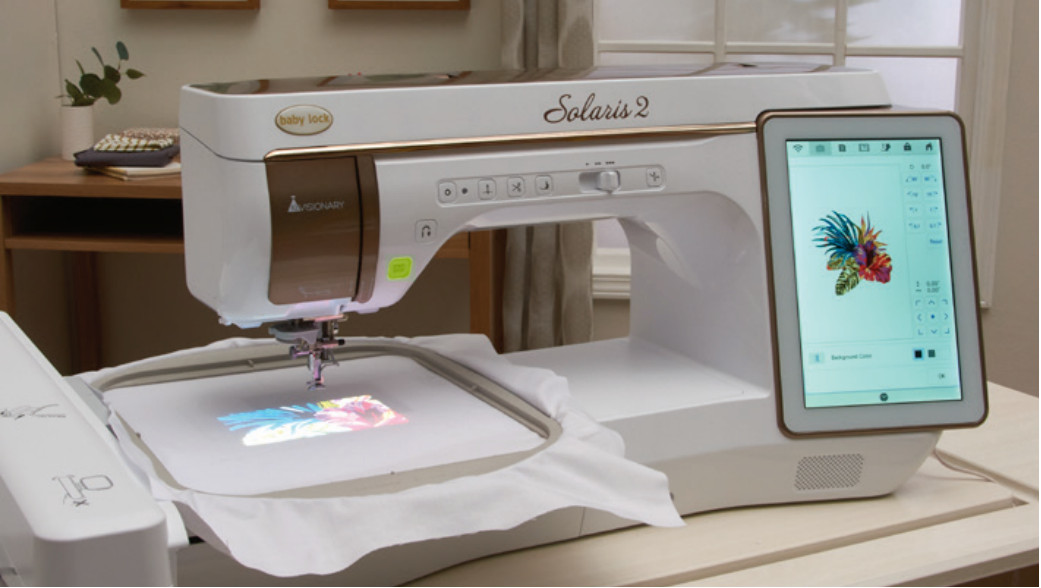 Baby Lock Solaris 2 Perfect Embroidery Placement
