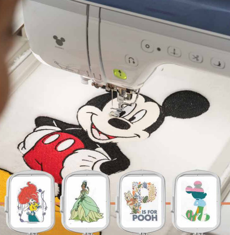 Brother Stellaire Innov-is XJ1 Disney Embroidery Designs