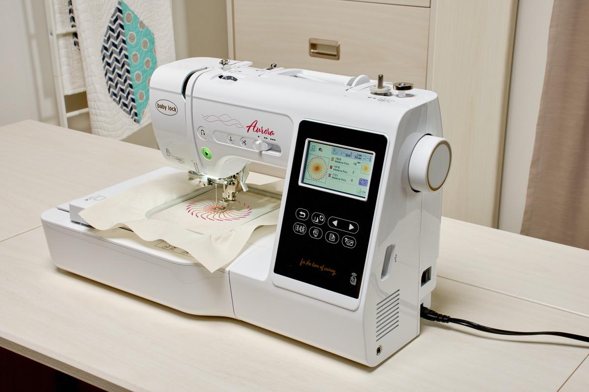 Baby Lock Aurora Embroidery And Sewing Machine BLMAR - Quilt in a Day /  Quilting Notions