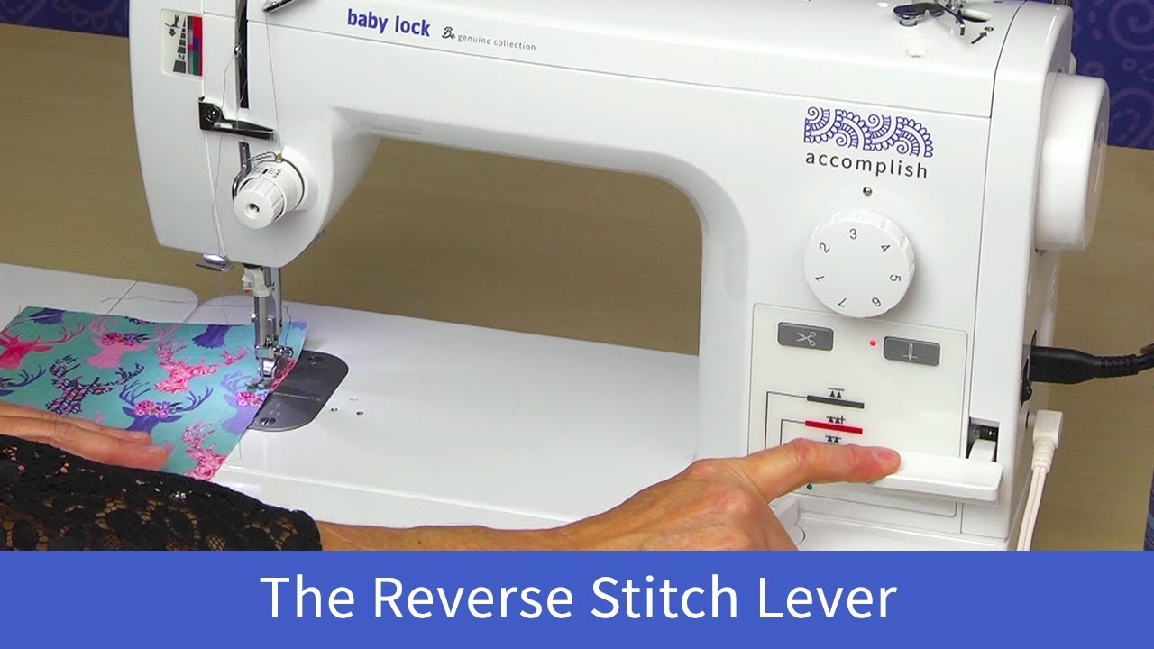 Baby Lock Accomplish Sewing Machine