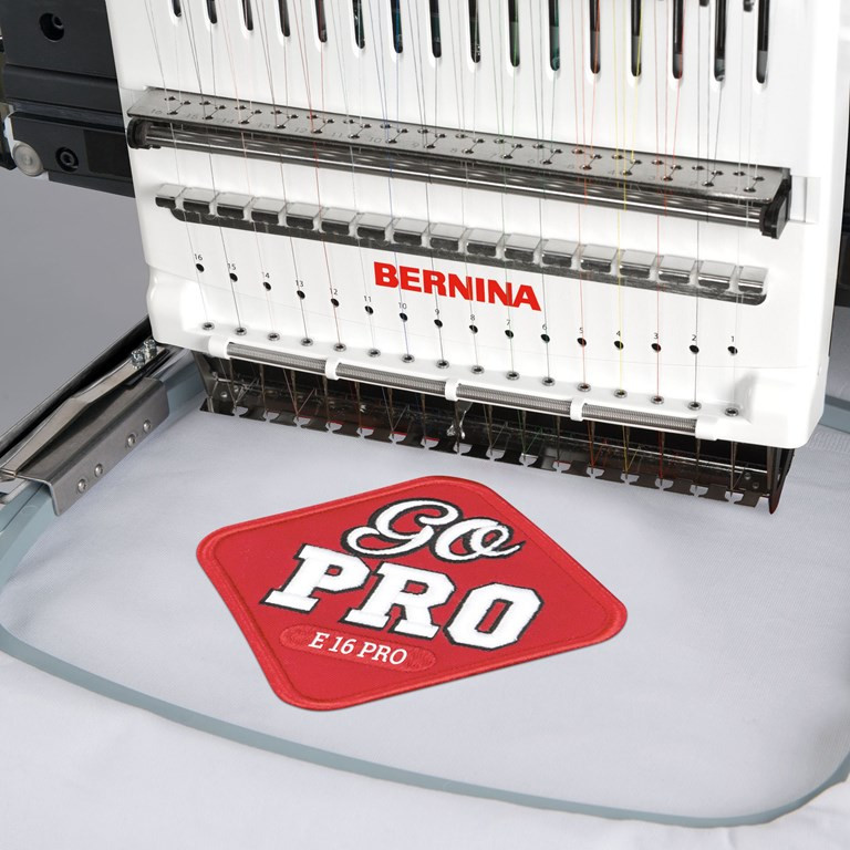 Bernina E 16 Pro Extra Large Embroidery Field