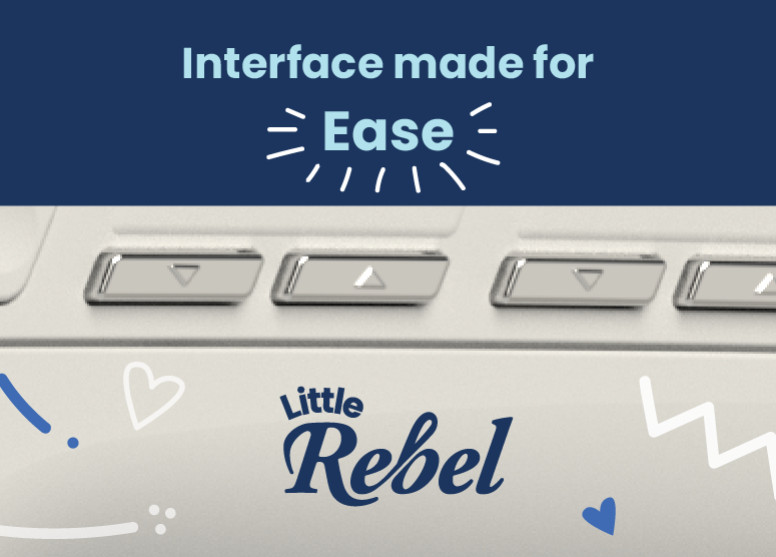 Grace Company Little Rebel Easy-to-Use Interface