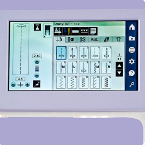 Janome Continental M6 LCD Screen