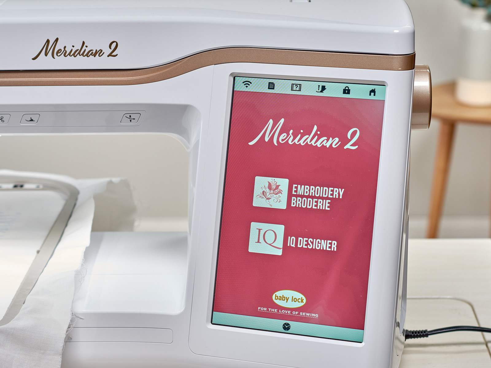 Baby Lock Meridian 2 Embroidery Machine with $649.90 Bonus Bundle