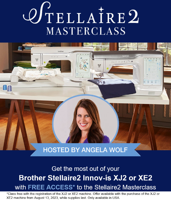 New Stellaire Brother Sewing and Embroidery Machines XJ2 and XE2