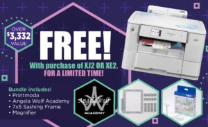 FREE Printmoda Printer with Purchase of XE2 or XJ2