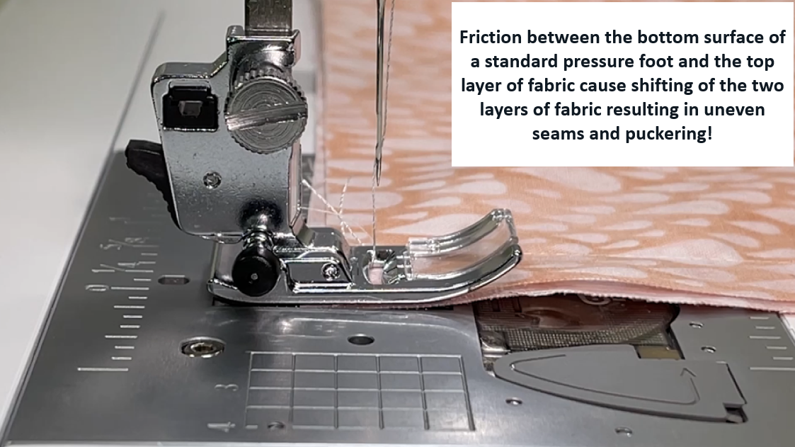 Friction Between Standard Presser Foot