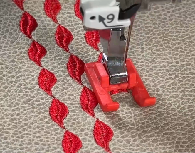 Decorative Stitch Foot Function